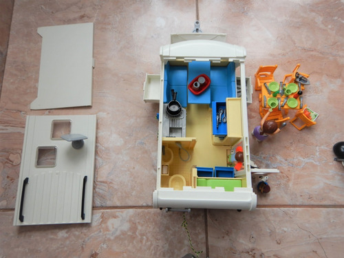 Imagen 7 de 10 de Playmobil 5434 Caravana Family Fun En Excelente Estado