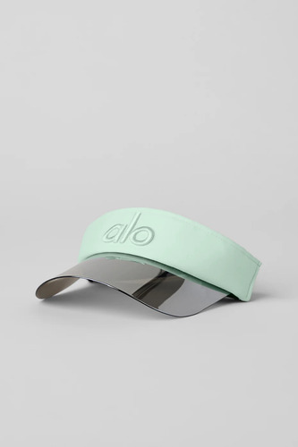 Alo Yoga Gorra Airlift Solar Visor Verde Claro Talle Unico Airlift Solar