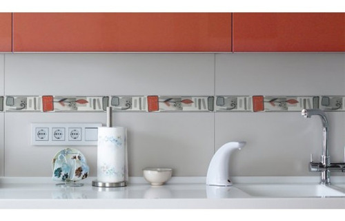 Guarda De Cerámica Piu Enya 5x30 Cm - Ceramisur