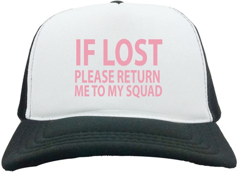Boné Trucker If I Lost Please Return Me To My Squad Bn224