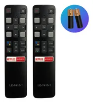 Comprar Kit 2 Controle Remoto Tv Tcl Smart Teclas Netflix Globoplay