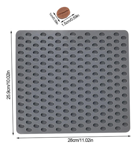 Moldes De Silicona Para Gomitas, 202 Cavidades, Mini Granos