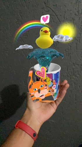 Imagem 5 de 5 de Caneca Com Efeito Em Realidade Aumentada