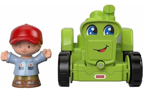 Little People Trator Com Boneco - Mattel