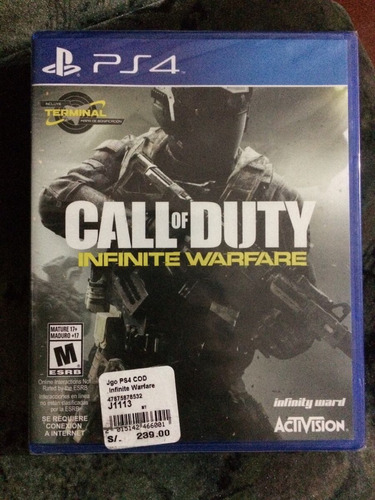 Call Of Duty: Infinite Warfare / Estado:10/10 / Buen Precio