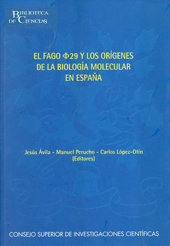 Fago Lambda 29 Origenes Biologia Molecular - Aa.vv