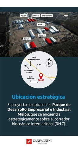 Imagen 9 de 9 de Parque Industrial Y Empresarial. Nave Industrial. Maipu