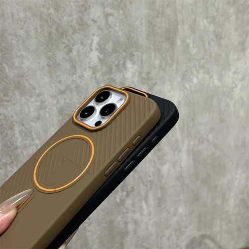 Funda Para iPhone Con Magsafe Diseño De Bloques De Color