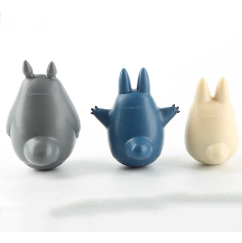 Hayao Miyazaki Totoro Figurita Sobremesa Trompo Vaso 3pcs