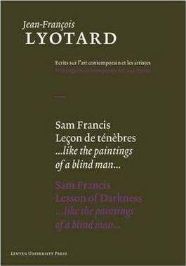 Libro Sam Francis, Lesson Of Darkness - Jean-francois Lyo...