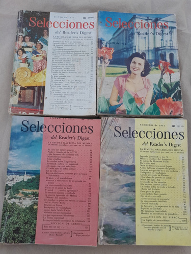 12 Selecciones Del Reader Digest...de Los Años 1952 Y 54 