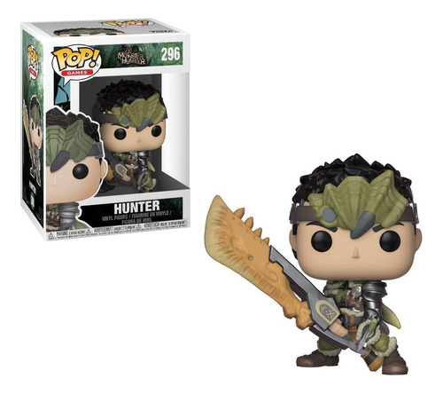 ¡funko Pop! Juegos: Figura #296 De Monster Hunter Hunter