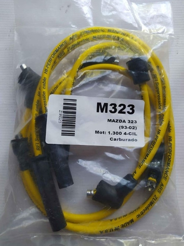 Cables De Bujías Mazda 323  Carburado
