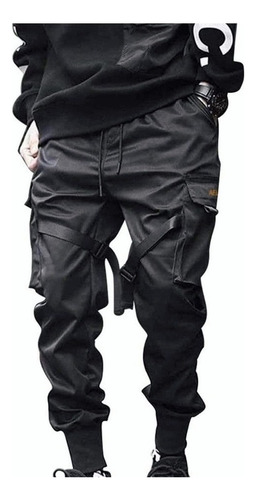 Pantalones Cargo Casual Harem Joggers Hip Hop Hombres