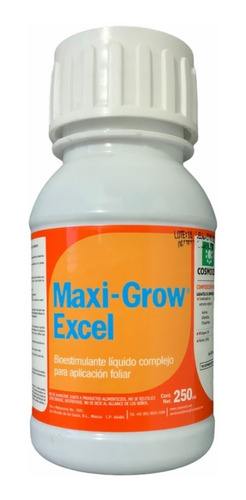 Maxigrow Crece Plantas Auxinas Citoquininas Giberelina 250ml