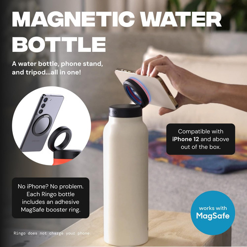 Botella De Agua Aislada Ringo - Botella De Agua Magsafe Comp