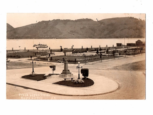 Cartao Postal Angra Dos Reis Rj -  Lopes Trovao Anos 40