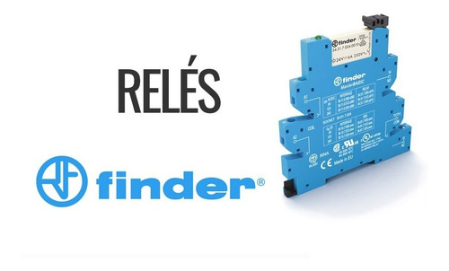 Imagem 3 de 8 de Rele De Interface Finder Slim 39.11.0.024.0060 24dc/ac 6a