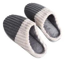 Comprar Pantuflas De Felpa Cómodas De Para Dama Y Caballero Suaves
