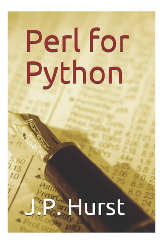 Libro: Perl Para Programadores De Python