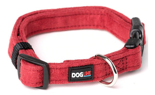 Collar Perro Microfibra Dogline Acolchado Resistente - Chico