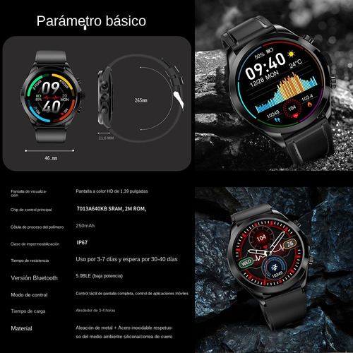 Smartwatch Para Homens Com Pressão Arterial