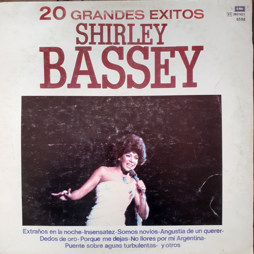 Vinilo Shirley Bassey (20 Grandes Exitos)