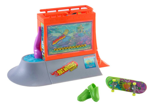 Hot Wheels - Parque De Skate Aquarium Skatepark - Hgt91