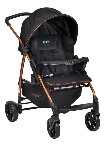 Carrinho De Bebê Travel System Ecco Preto - Burigotto