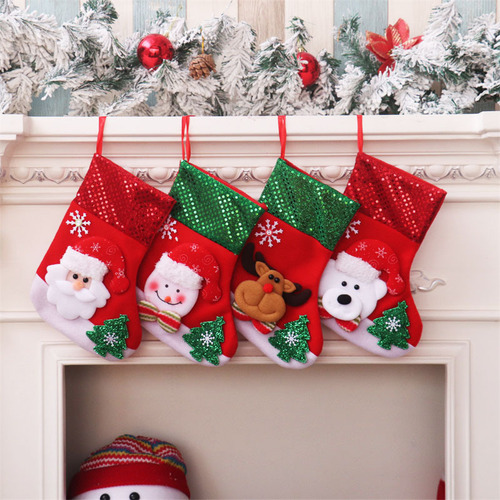 4pcz Botas De Navidad Colgantes Botas De Decoración Navideña