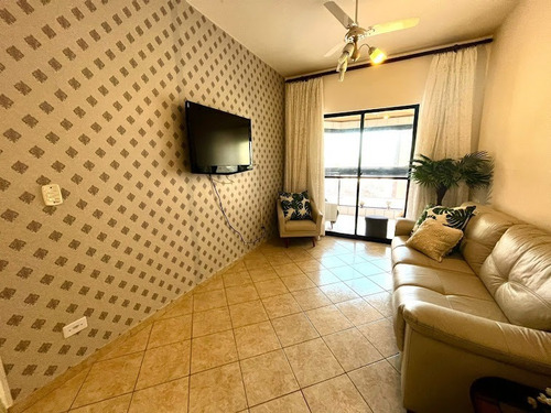 Imagem 9 de 20 de Vendo Apartamento De 1 Dorm Mobiliado Com Vista Mar Na Ocian Em Praia Grande 255 Mil!