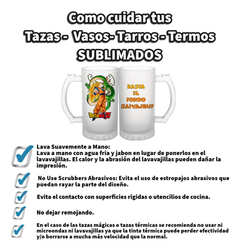 Tarro Cervecero Hasta El Fondo Anime Dbz 16oz 1pz A Elegir