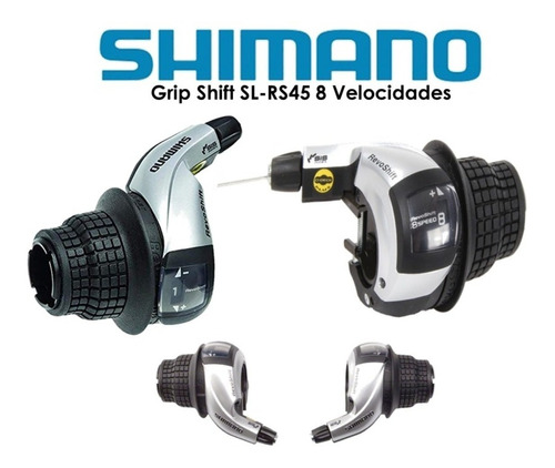 Grip Shift Cambio 8v Shimano Revoshifter Sl Rs45 Bicicleta 