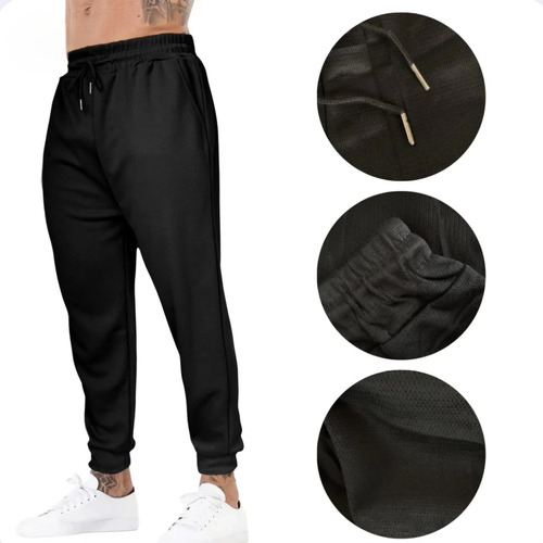 Pants Jogger Deportivo Slim Fit Súper Calidad Elástico