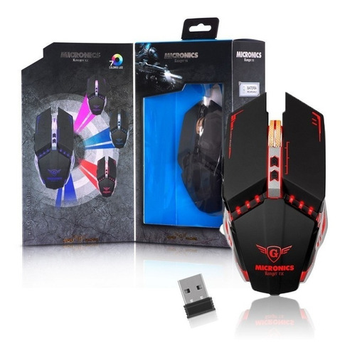 Mouse Gamer Micronics Inalambrico 7 Botones Ranger Rx