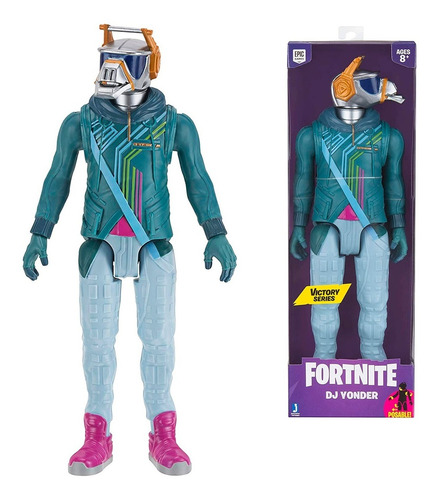 Muñeco Fortnite Figura Articulada 30cm Dj Yonder Fnt0085