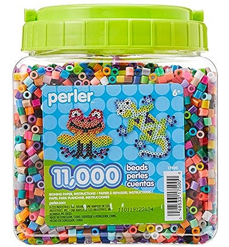 Perler Beads 11000 Piezas Variadas (Reacondicionado)