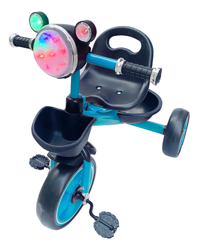 Triciclo A Pedal Con Luces Para Niños Pl23-166