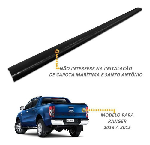 Imagem 8 de 9 de Protetor Borda Lateral Ranger 2019 2020 Cd Tampa Caçamba
