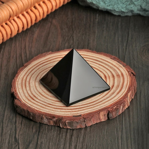 Imagen 4 de 7 de Pirámide Obsidiana Natural Reiki, Chakras Exclusiva Varanasi