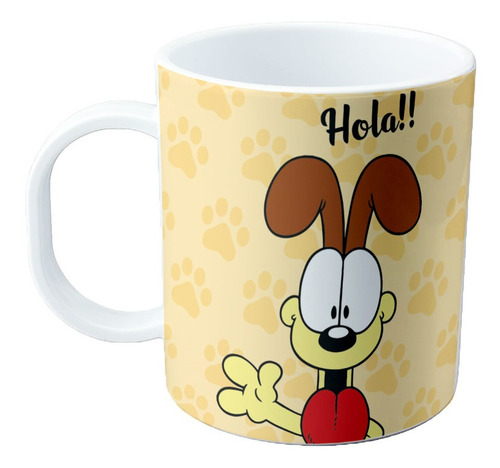 Taza De Plastico - Garfield (varios Modelos)