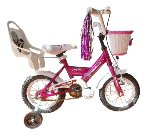 Bicicleta Cross Bassano - Rodado 12 - Nena 