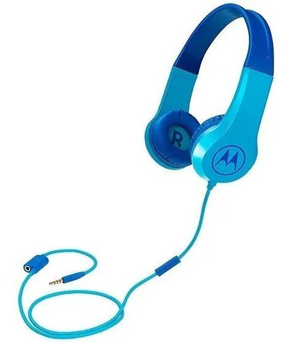 Imagen 3 de 6 de Audífonos Para Niños Motorola Squads 200 Control De Volumen