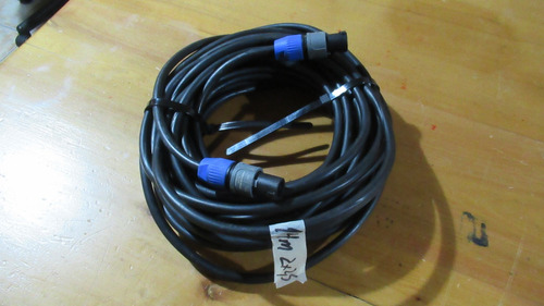 Cable P/parlantes 2x2,5mm2 (14m) + Conectores Speakon