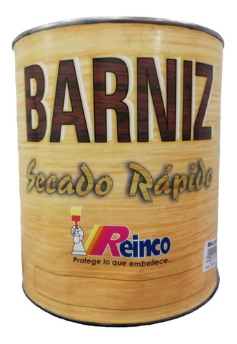 Barniz Reinco Transparente Brillante 1/4 Galón 