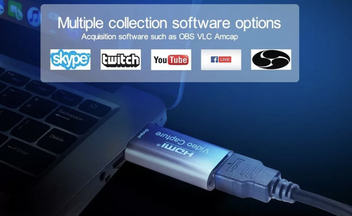 Capturadora Video Hdmi 4k 1080p 60hz New 3.0 Usb Para Juego