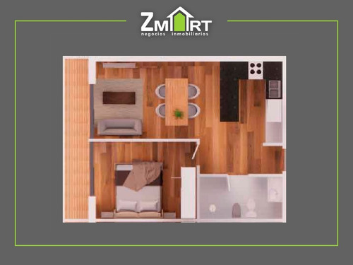 Imagen 9 de 9 de Apartamento 1 Dormitorio Con Terraza En Cordón