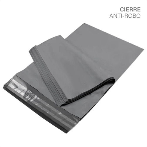 Bolsas 32x45cm Commerce X100 Unidades C/ Adhesivo N°3 Lisas
