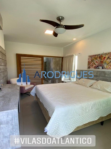 Imagem 15 de 24 de Excelente Casa À Venda Vista Mar, Porteira Fechada, Nascente Em Villas Do Atlântico!! - Ca00479