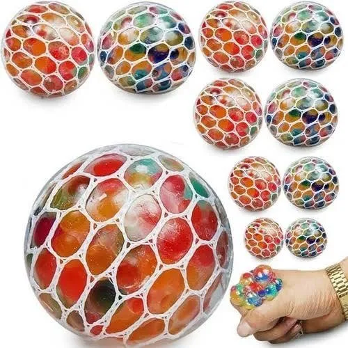 6 Pelotas Antiestres Cerebro Squishy Hidrogel Sensorial Ball